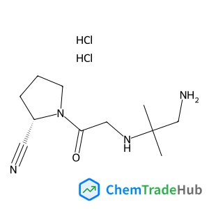 (2S)-1-[N-(1-Amino-2-methyl-2-propanyl)glycyl]-2-pyrrolidinecarbonitrile dihydrochloride