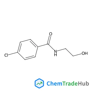 4-Chloro-N-(2-hydroxyethyl)benzamide structure