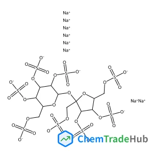 octasodium;[(2R,3R,4S,5R,6R)-2-[(2S,3S,4R,5R)-3,4-disulfonatooxy-2,5-bis(sulfonatooxymethyl)oxolan-2-yl]oxy-3,5-disulfonatooxy-6-(sulfonatooxymethyl)oxan-4-yl] sulfate