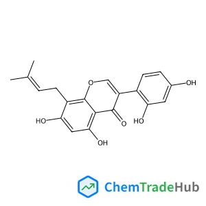 3-(2,4-Dihydroxyphenyl)-5,7-dihydroxy-8-(3-methyl-2-buten-1-yl)-4H-chromen-4-one