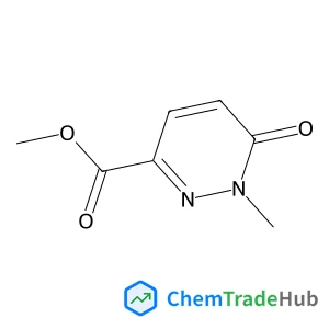 Methyl 1-methyl-6-oxo-1,6-dihydro-3-pyridazinecarboxylate structure