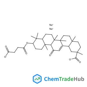 Disodium (3beta)-3-[(3-carboxylatopropanoyl)oxy]-11-oxoolean-12-en-30-oate