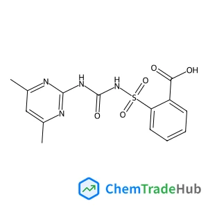 2-{[(4,6-Dimethyl-2-pyrimidinyl)carbamoyl]sulfamoyl}benzoic acid
