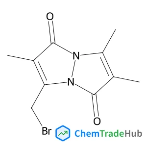 3-(Bromomethyl)-2,6,7-trimethyl-1H,5H-pyrazolo[1,2-a]pyrazole-1,5-dione