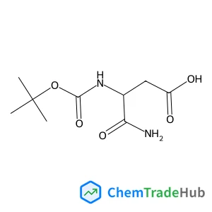 N~2~-{[(2-Methyl-2-propanyl)oxy]carbonyl}-L-alpha-asparagine