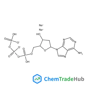 Disodium 9-{2-deoxy-5-O-[hydroxy({[(hydroxyphosphinato)oxy]phosphinato}oxy)phosphoryl]-D-erythro-pentofuranosyl}-9H-purin-6-amine