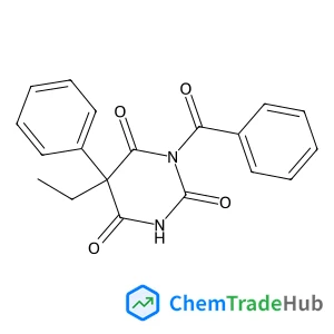 1-Benzoyl-5-ethyl-5-phenyl-2,4,6(1H,3H,5H)-pyrimidinetrione