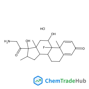 21-Amino-9-fluoro-11,17-dihydroxy-16-methylpregna-1,4-diene-3,20-dione hydrochloride