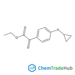 Ethyl 2-(4-(cyclopropylthio)phenyl)-2-oxoacetate