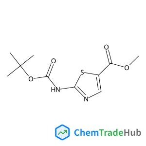 Methyl 2-((tert-butoxycarbonyl)amino)thiazole-5-carboxylate