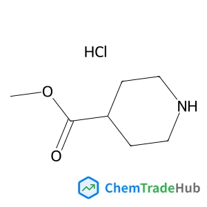 Methyl 4-piperidinecarboxylate hydrochloride (1:1)