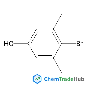 4-Bromo-3,5-dimethylphenol Chemical_Structure_Of
