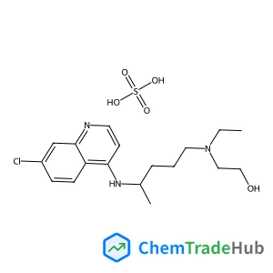 2-[{4-[(7-Chloro-4-quinolinyl)amino]pentyl}(ethyl)amino]ethanol sulfate (1:1)