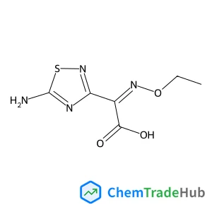 (2Z)-(5-Amino-1,2,4-thiadiazol-3-yl)(ethoxyimino)acetic acid