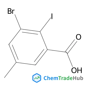 3-Bromo-2-iodo-5-methylbenzoic acid