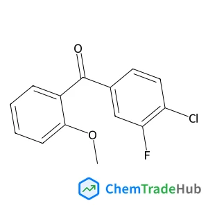4-Chloro-3-fluoro-2'-methoxybenzophenone