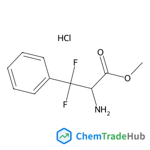 Methyl beta,beta-difluorophenylalaninate hydrochloride (1:1)