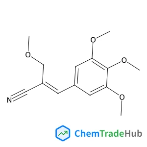 a-(3,4,5-Trimethoxybenzylidene)-b-methoxypropylnitrile