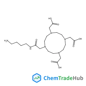 2,2',2''-(10-{2-[(4-Aminobutyl)amino]-2-oxoethyl}-1,4,7,10-tetraazacyclododecane-1,4,7-triyl)triacetic acid