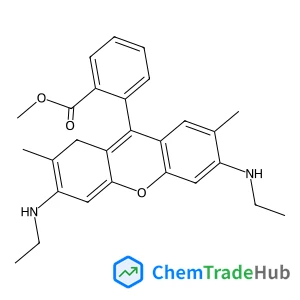 Methyl 2-[3,6-bis(ethylamino)-2,7-dimethyl-1H-xanthen-9-yl]benzoate