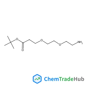 2-Methyl-2-propanyl 3-[2-(2-aminoethoxy)ethoxy]propanoate