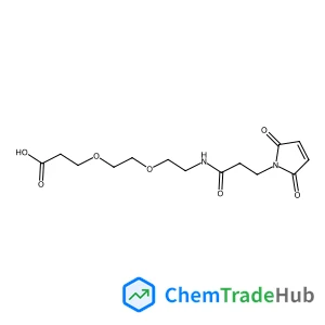 3-[2-(2-{[3-(2,5-Dioxo-2,5-dihydro-1H-pyrrol-1-yl)propanoyl]amino}ethoxy)ethoxy]propanoic acid