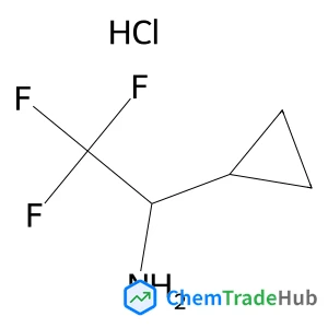 1-Cyclopropyl-2,2,2-trifluoroethanamine hydrochloride (1:1)