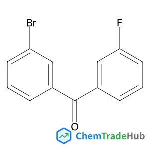 (3-Bromophenyl)(3-fluorophenyl)methanone Chemical_Structure_Of