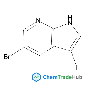 5-Bromo-3-iodo-1H-pyrrolo[2,3-b]pyridine