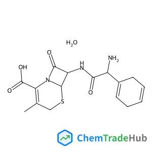(6R,7R)-7-{[(2R)-2-Amino-2-(1,4-cyclohexadien-1-yl)acetyl]amino}-3-methyl-8-oxo-5-thia-1-azabicyclo[4.2.0]oct-2-ene-2-carboxylic acid hydrate (1:1)