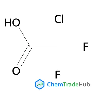 Chloro(difluoro)acetic acid Chemical_Structure_Of