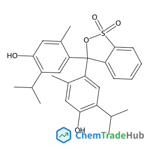 4,4'-(1,1-Dioxido-3H-2,1-benzoxathiole-3,3-diyl)bis(2-isopropyl-5-methylphenol)