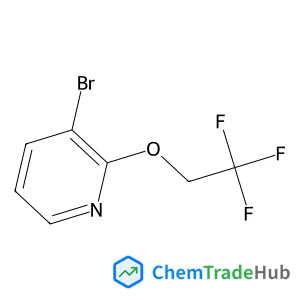 3-Bromo-2-(2,2,2-trifluoroethoxy)pyridine structure 3-Bromo-2-(2,2,2-trifluoroethoxy)pyridine structure