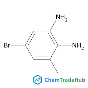 5-Bromo-3-methyl-1,2-benzenediamine 5-Bromo-3-methyl-1,2-benzenediamine