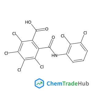2,3,4,5-Tetrachloro-6-[(2,3-dichlorophenyl)carbamoyl]benzoic acid