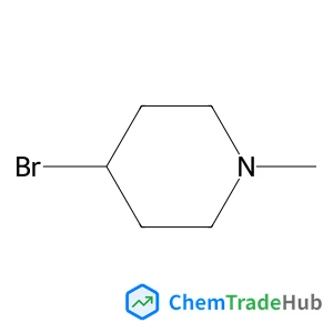 4-Bromo-1-methylpiperidine structure 4-Bromo-1-methylpiperidine structure
