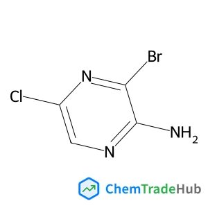 3-bromo-5-chloro-pyrazin-2-amine