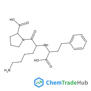 (2S)-1-(6-amino-2-{[(1R)-1-carboxy-3-phenylpropyl]amino}hexanoyl)pyrrolidine-2-carboxylic acid
