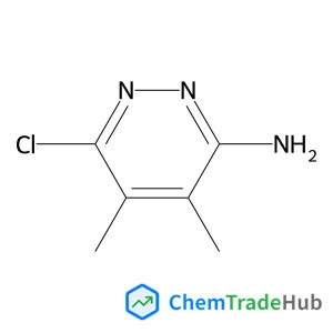 6-Chloro-4,5-dimethyl-3-pyridazinamine 6-Chloro-4,5-dimethyl-3-pyridazinamine