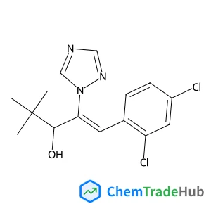 (1E)-1-(2,4-Dichlorophenyl)-4,4-dimethyl-2-(1H-1,2,4-triazol-1-yl)-1-penten-3-ol