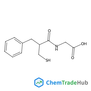 N-(2-Benzyl-3-sulfanylpropanoyl)glycine