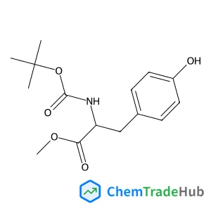 Methyl N-{[(2-methyl-2-propanyl)oxy]carbonyl}tyrosinate