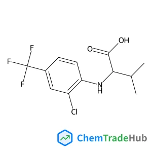 N-[2-Chloro-4-(trifluoromethyl)phenyl]-D-valine