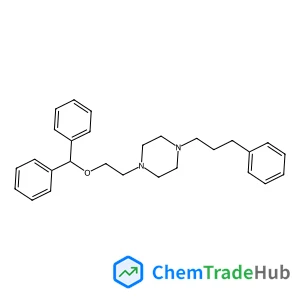 1-(2-(Benzhydryloxy)ethyl-4-(3-phenylpropyl)piperazine