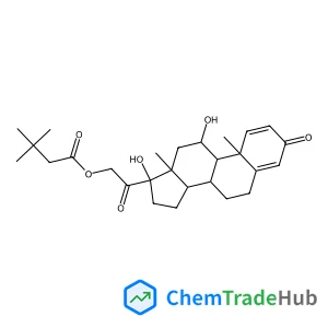 (11beta)-11,17-Dihydroxy-3,20-dioxopregna-1,4-dien-21-yl 3,3-dimethylbutanoate