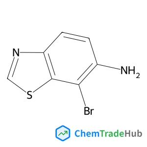 7-Bromo-1,3-benzothiazol-6-amine 7-Bromo-1,3-benzothiazol-6-amine