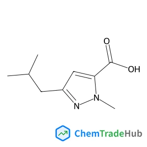 3-Isobutyl-1-methyl-1H-pyrazole-5-carboxylic acid