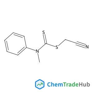 Cyanomethyl methyl(phenyl)carbamodithioate