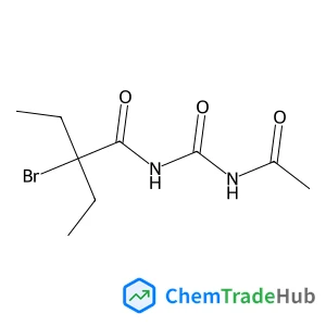 N-(Acetylcarbamoyl)-2-bromo-2-ethylbutanamide