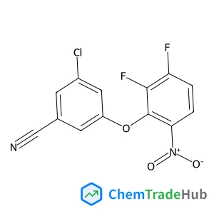 Benzonitrile, 3-chloro-5-(2,3-difluoro-6-nitrophenoxy)-
